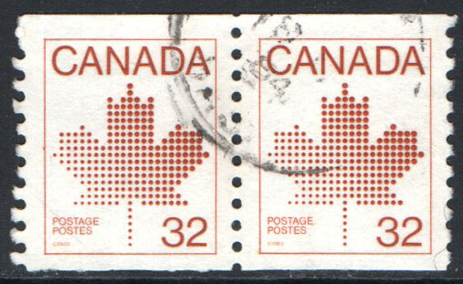 Canada Scott 951 Used Pair - Click Image to Close